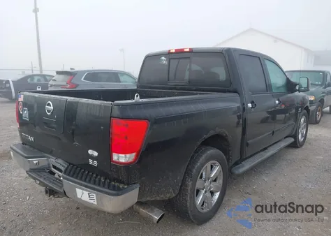 2004 Nissan Titan Se z USA, uszkodzony, nr VIN 1N6AA07A34N553750